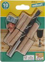 Wolfcraft deuvelset | ø10mm | 25-delig | 1 set - 2918000