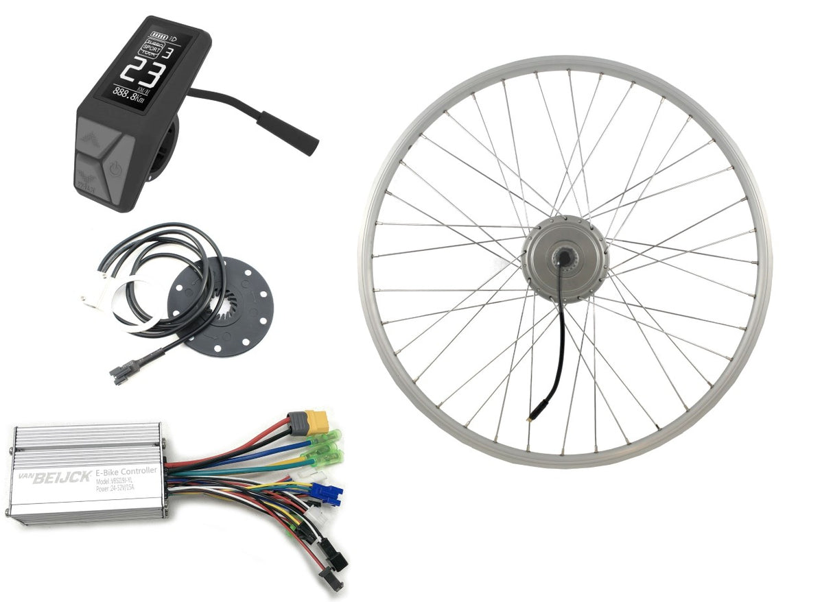 Van Beijck Van E-bike reparatieset Van Beijk voor de voorwielmotor zilver (rollerbrake)