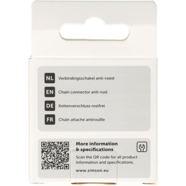 Rema tip top nederland b.v. simson verbindingsschakel anti-roest 1 2 x1 8