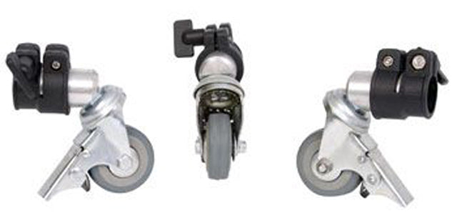 Falcon eyes zwenkwielen pca-25m 3st. 25 mm