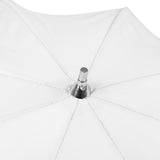 Falcon Eyes Flitsparaplu UR-32S Zilver Wit 80 cm