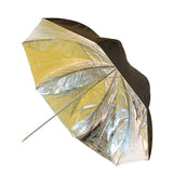 Falcon Eyes Flitsparaplu UR-48SB1 Zilver Zwart 122 cm