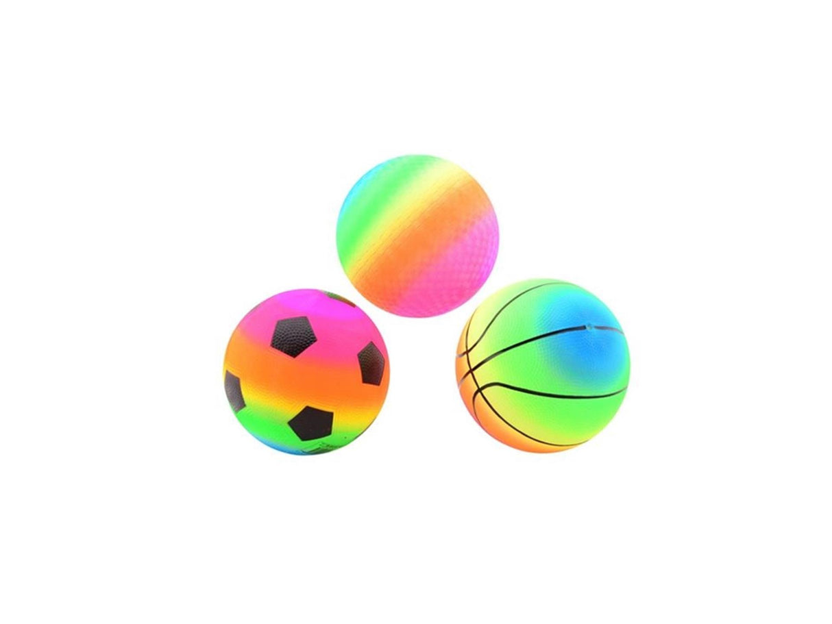 Johntoy regenboog bal, ø21cm
