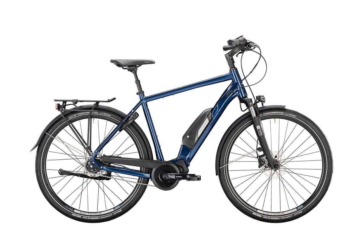 Victoria elektrische trekkingfiets etouring 7.5 mod. 22 ebike vict. e-tour. 7.5 28 50 diam. freehub blue