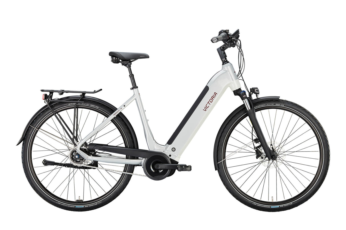 Victoria elektrische trekkingfiets tresalo 15 (#1) ebike vict. tresalo 15 28 52 5sp cb silver