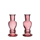 Ideas 4 seasons kandelaar venice roze ø5xh11,3cm