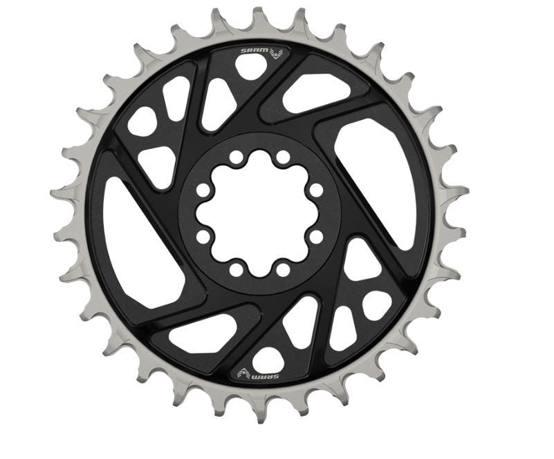 Sram kettingblad tandwiel t-type eagle 34t 3mm xx direct mount zwart