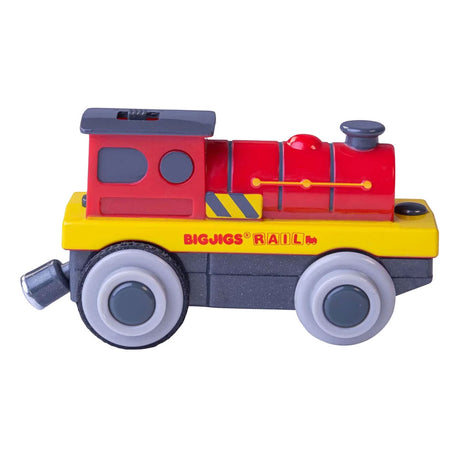 Bigjigs grote rode locomotief