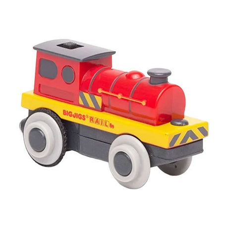Bigjigs grote rode locomotief