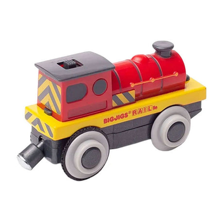Bigjigs grote rode locomotief