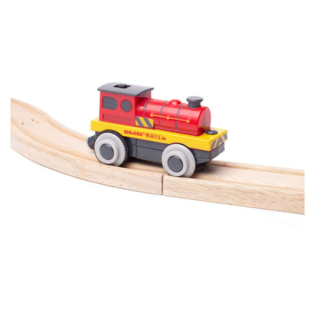 Bigjigs grote rode locomotief