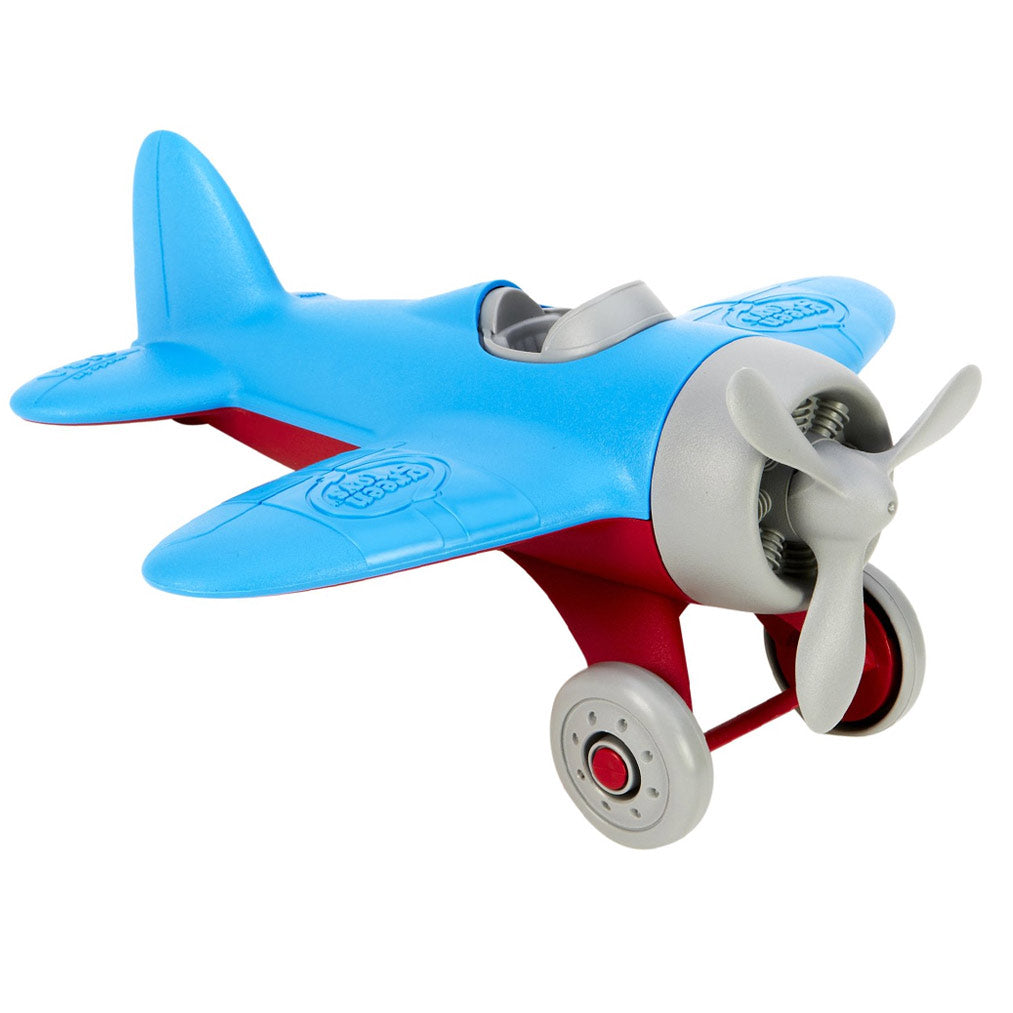 Green toys vliegtuig - blauw