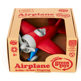 Green toys vliegtuig - rood