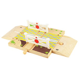 Bigjigs houten rails - spoorwegovergang