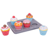 Bigjigs houten muffinset