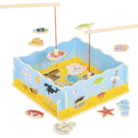 Bigjigs houten magnetisch visspel