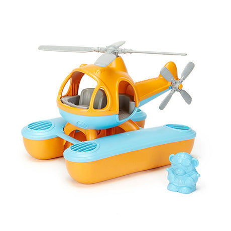 Green toys zee helikopter oranje