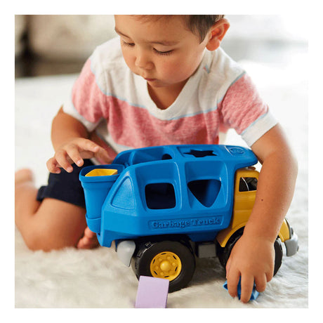 Green toys vormen vuilniswagen