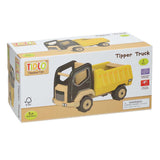 Tidlo houten kiepvrachtwagen