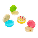 Bigjigs houten castagnette kleur