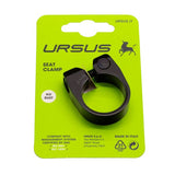Ursus zadelpenklem ø31.8 mm aluminium - zwart