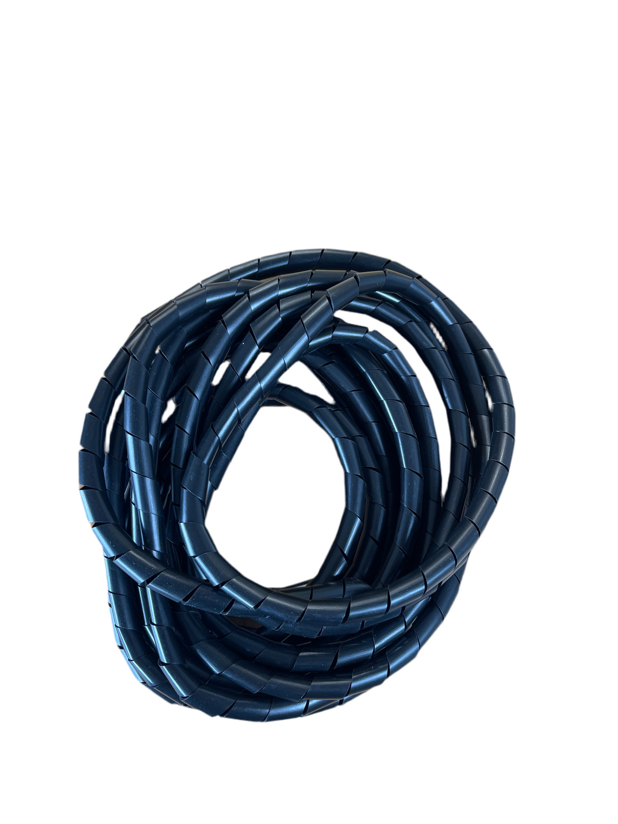 Bofix spiraalband 8 mm. zwart 5 mtr.
