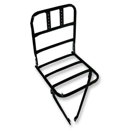 Voordrager Steco matzwart 30x30cm
