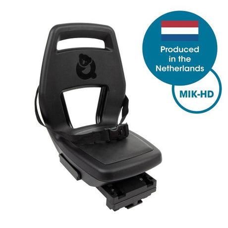 Widek b.v. qibbel achterzitje junior 6+ mik-hd bagagedrager zwart