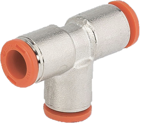 Metal work insteekkoppeling t-stuk rl5 8mm