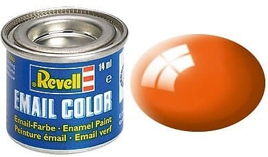 Revell verf voor modelbouw nummer 30 oranje glans