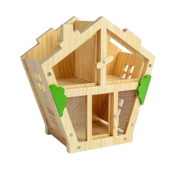 Bigjigs houten insectenhuisje, 7dlg.