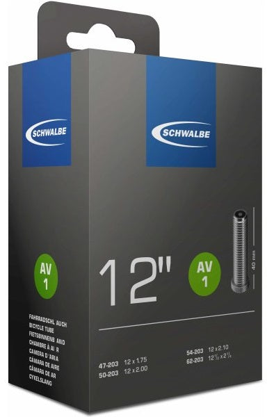 Schwalbe Binnenband av1 12 inch 12 1 2x1.75-2 1 4 47 62-203 av 40mm