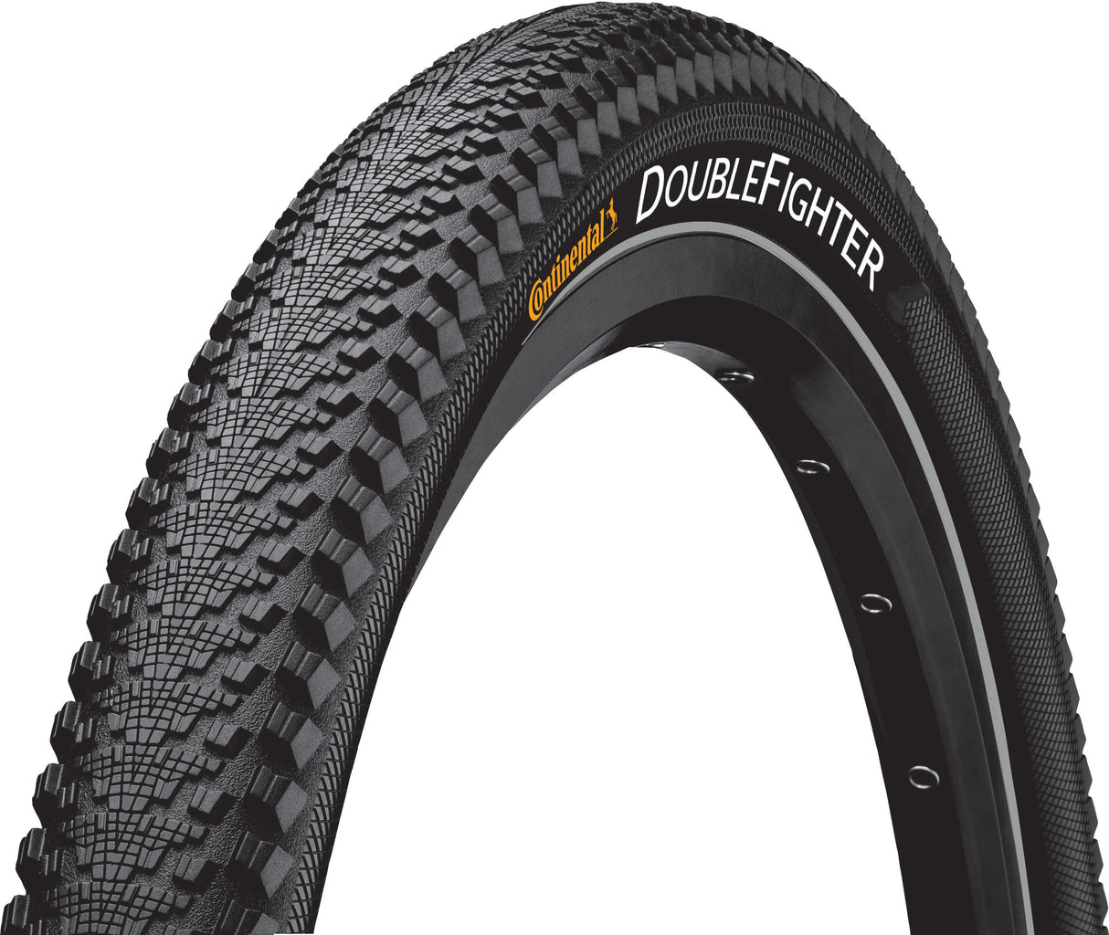 Continental Conti Double Fighter III snelle stadsflitser, zwart, 28x1 3 8, 37-622, 640g, 4-6 Bar