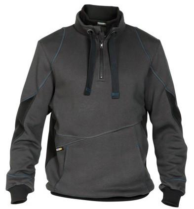Dassy sweater stellar grijs zwart xxl