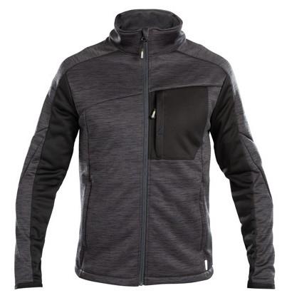 Dassy midlayer vest convex grijs zwart m