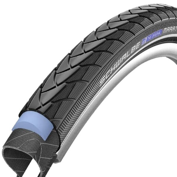 Buitenband Schwalbe Marathon Plus SmartGuard 28 x 1.00 25-622 mm - zwart met reflectie