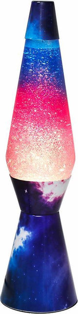I-total glitterlamp conisch voet | galaxy