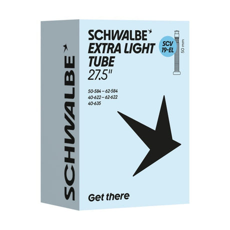 Schwalbe binnenband scv19-el 40 62-584 635 50mm zwart