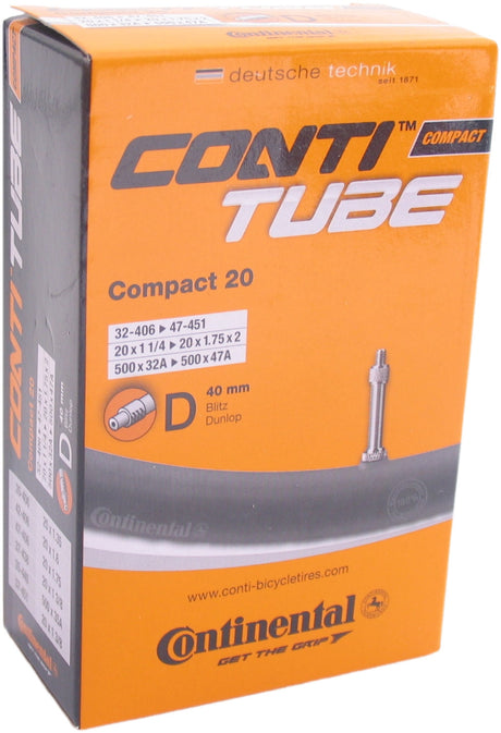 Continental Binnenband dv7 compact 20 inch 32 47406-451 dv 40 mm
