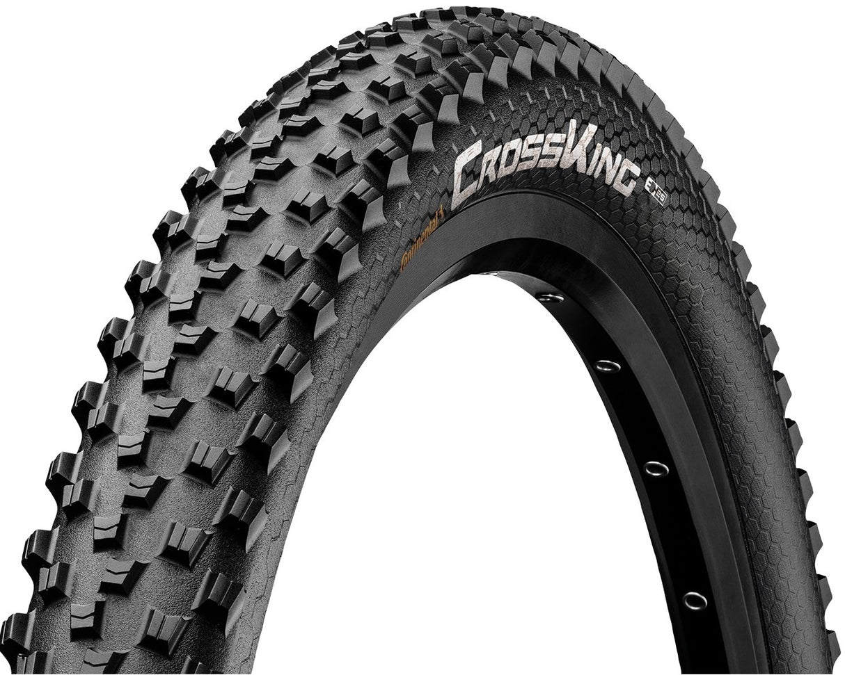 Continental Cross King MTB Buitenband Draad, Zwart, 26x2.20, 55-559