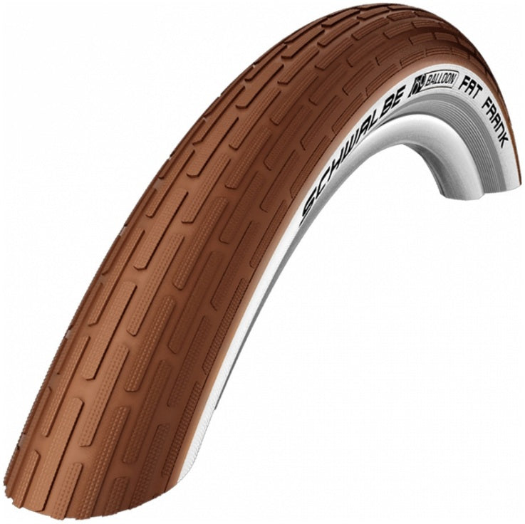 Schwalbe Buitenband Frank K-Guard 28 x 2.00 50-622 mm bruin creme met reflectie