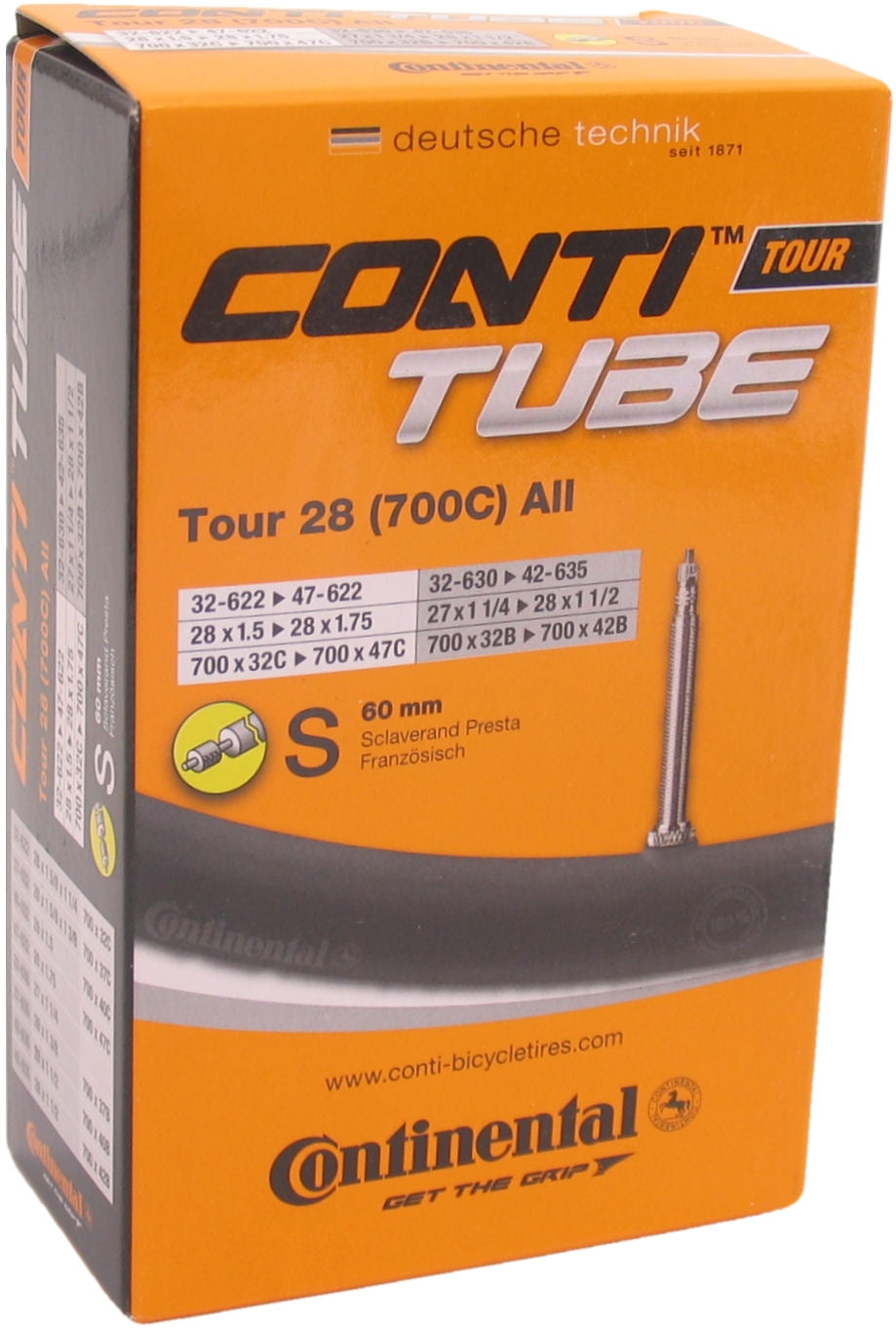 Continental Binnenband 28 Tour All 32 47-622 SV60mm ventiel