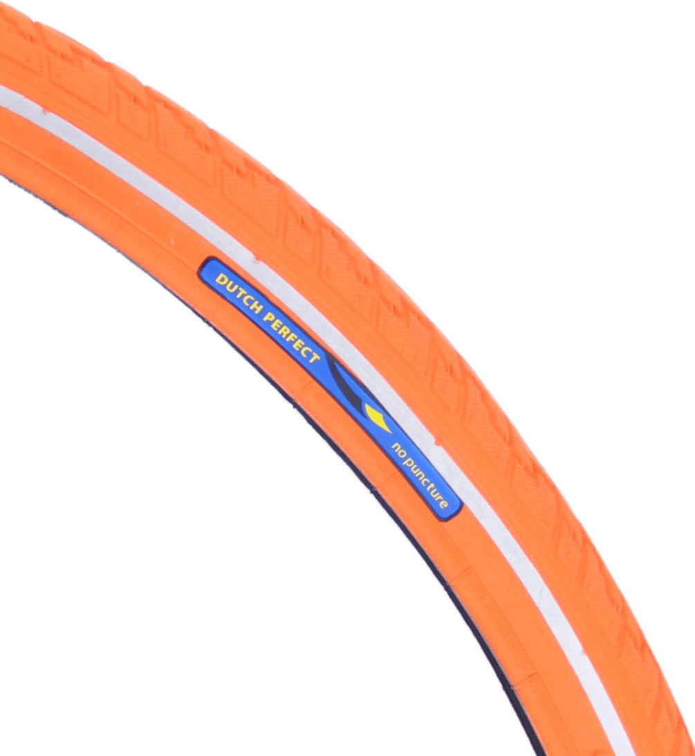 Dutchperfect Buitenband Dutch Perfect 28 x 1.40 40-622mm anti-lek orange met reflectie