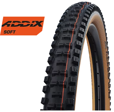 Vouwband Schwalbe Big Betty Super Gravity 29 x 2.40 62-622 mm - zwart bruin