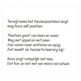 Centraal boekhuis anna poetst haar tanden
