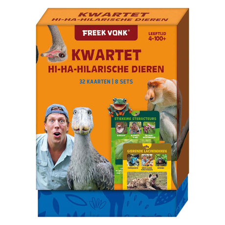 Centraal boekhuis freek vonk dierenkwartet - grappige dieren
