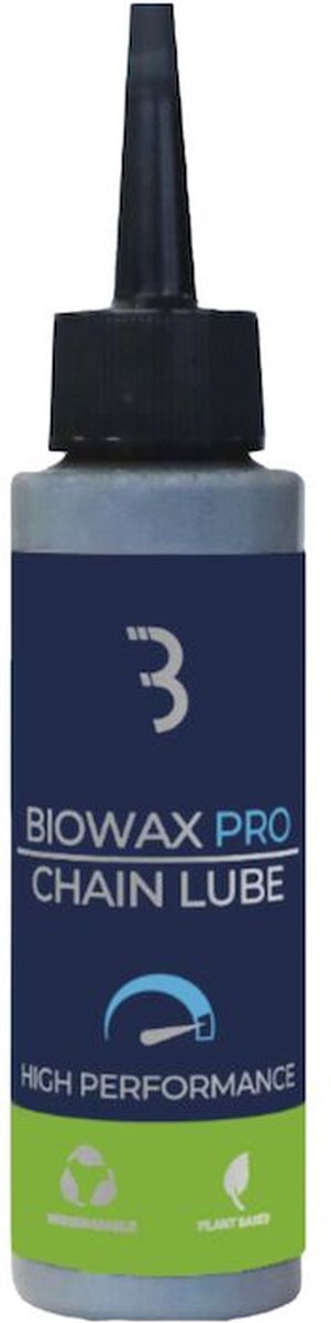 Bbb cycling fietsketting smeermiddel – biowax chain lube pro - plantaardige ketting wax – all weather – high performance - kettingolie fiets - bch-204