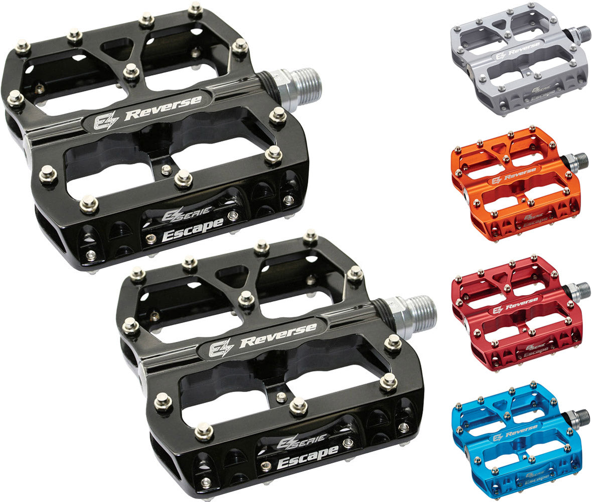 Reverse components e-escape e-mtb platform pedals | light blue