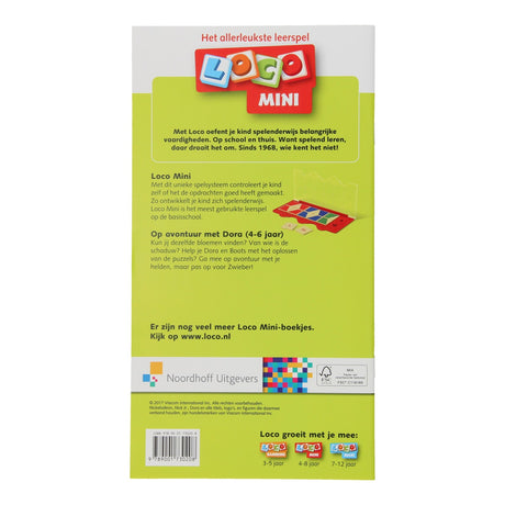 Loco mini - op avontuur met dora groep 1-2 (4-6 jr.)