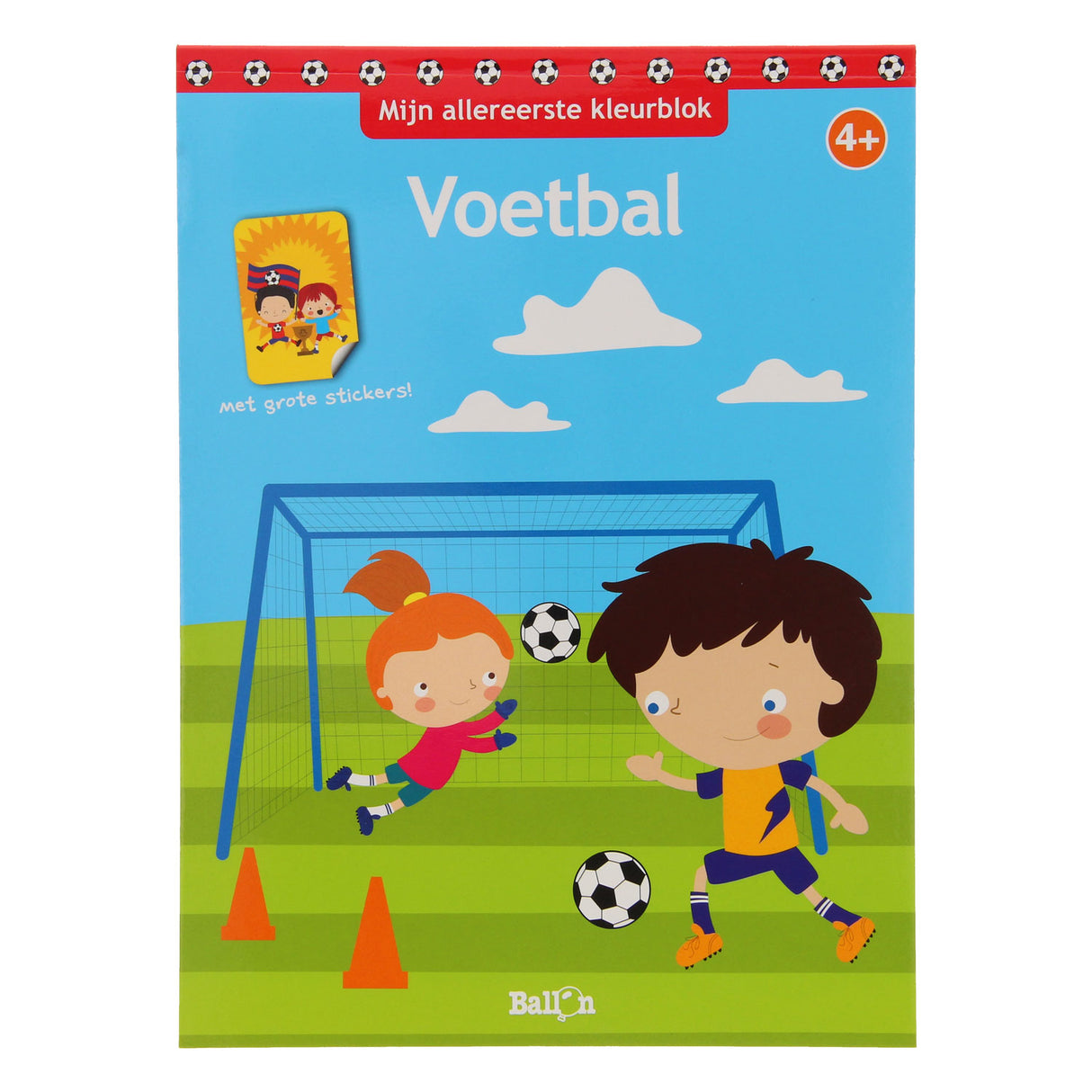 Standaard Uitgeverij Mijn Allereerste Kleurblok Voetbal